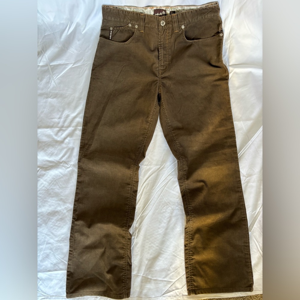 BRAND NEW PLANETEARTH CORDUROY PANTS MEN’S ZISE 32W 31L COLOR -BROWN